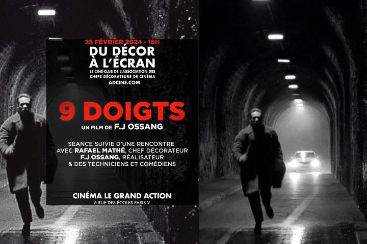 "9 doigts", de F.J. Ossang, projeté au Ciné-club de l'ADC