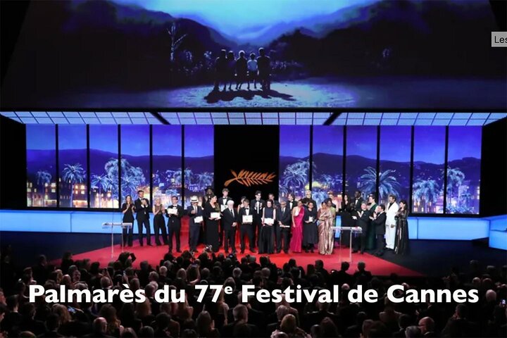 Au palmarès du 77e Festival de Cannes
