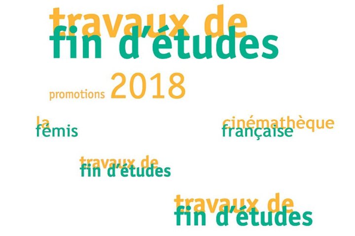 Présentation des travaux de fin d'études de La Fémis, promotion Ennio Morricone