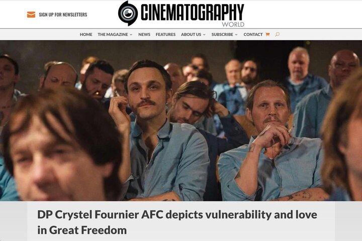L'entretien avec Crystel Fournier, AFC, à propos de "Great Freedom", de Sebastian Meise, repris par "Cinematography World"