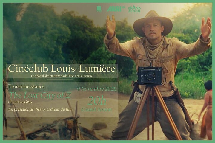 "The Lost City of Z", de James Gray, projeté au Ciné-club Louis-Lumière