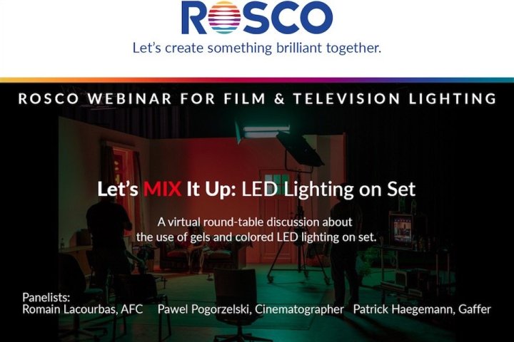 DMG Lumière by Rosco organise un webinaire