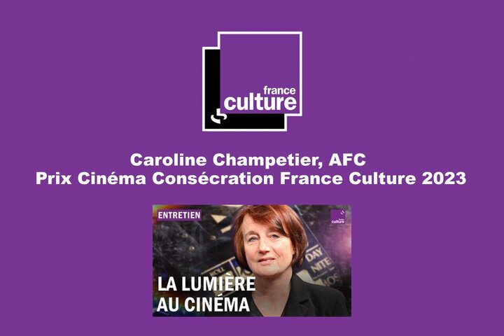 Caroline Champetier, AFC, lauréate du Prix Cinéma Consécration France Culture 2023