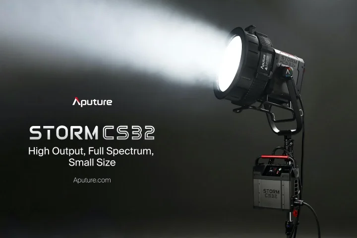 Aputure lance le Storm CS32 Le projecteur couleur réglable le plus puissant est arrivé