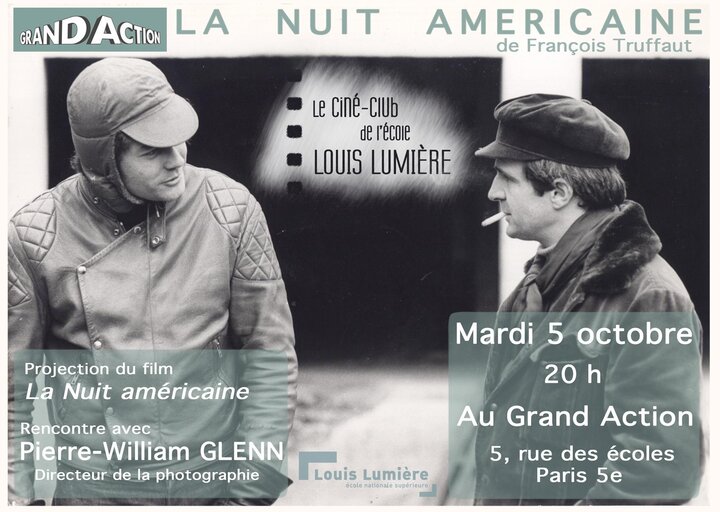 "La Nuit américaine" projeté au ciné-club des étudiants de l'ENS Louis-Lumière
